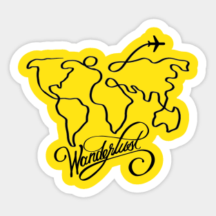 Wanderlust Sticker